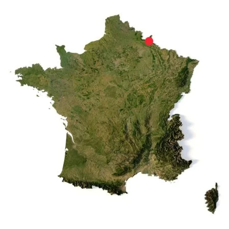 Carte france localisation ardennes