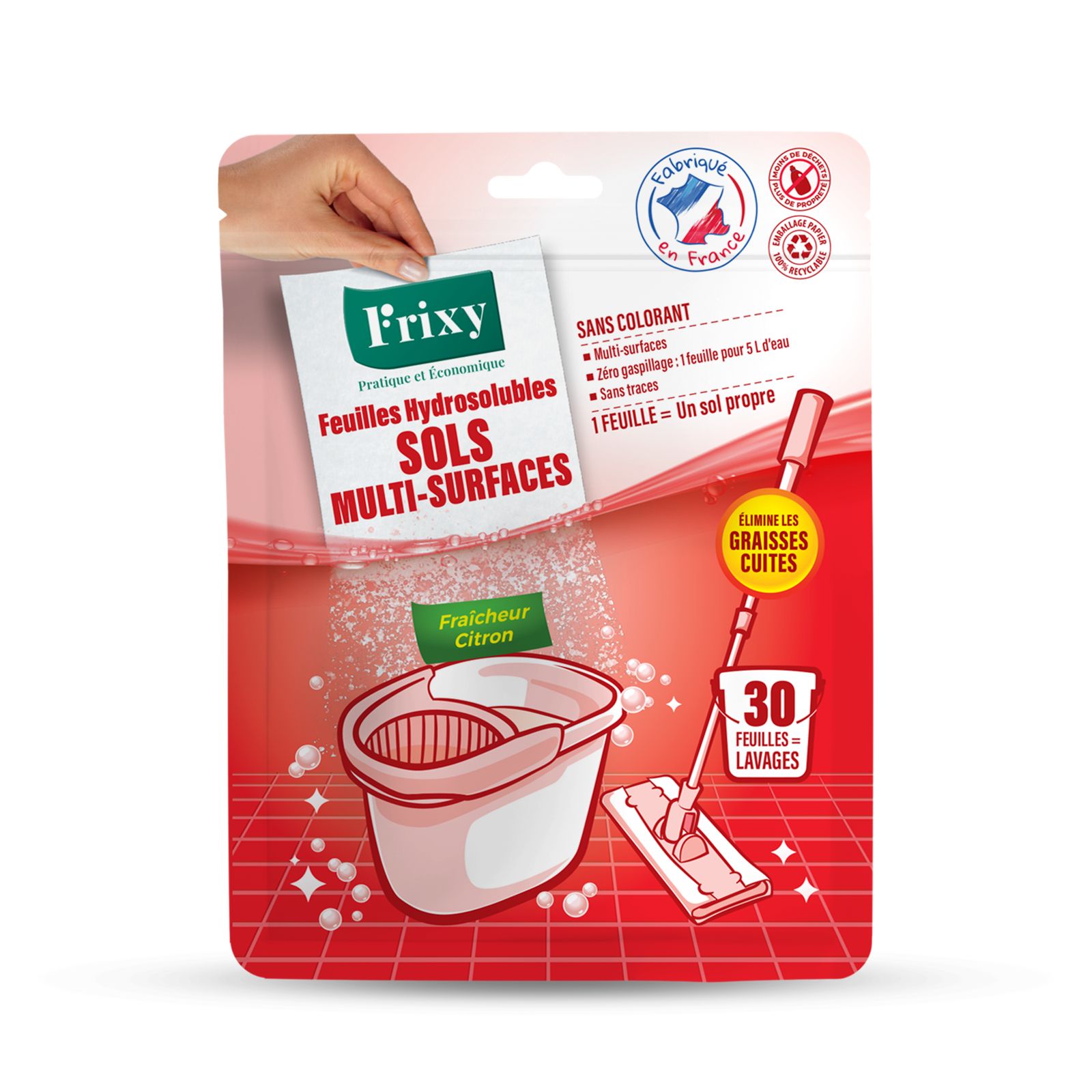 Nettoyant sols et multi-surfaces