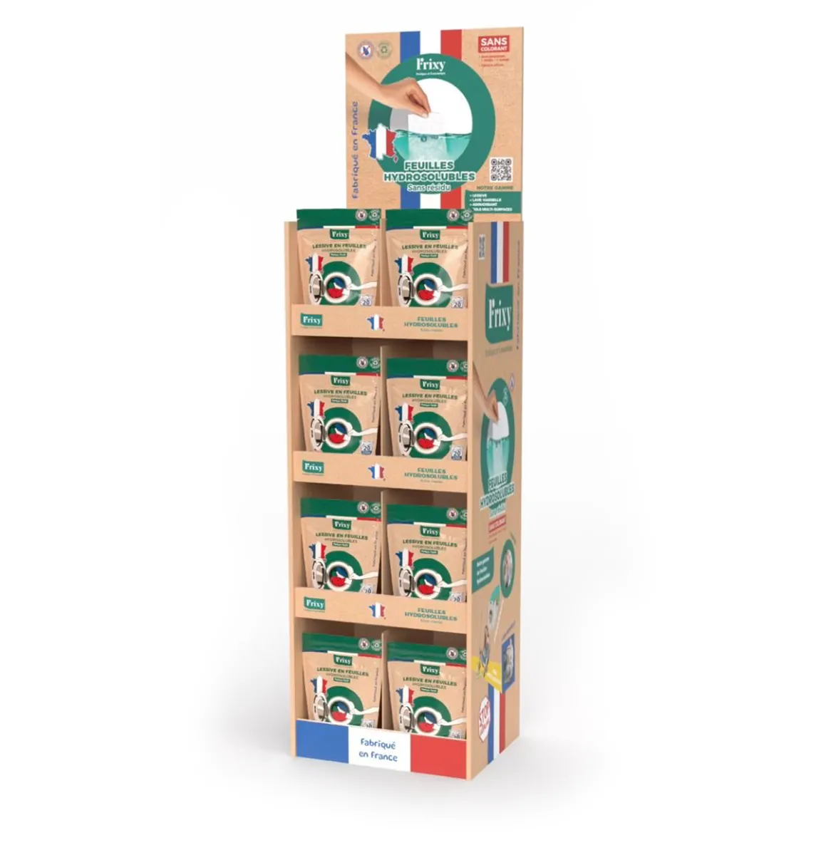 Grand presentoir 120 sachets frixy